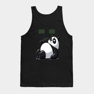 Sleepy Panda - The Bambootastic Nap Enthusiast Tank Top